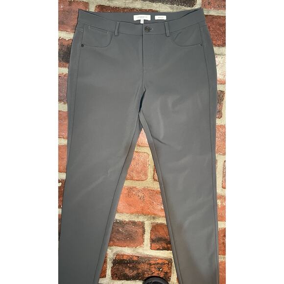 Lafayette 148 Acclaimed Stretch Mercer Shale Gray Pants Women’s Size 6 $698 - Picture 3 of 9